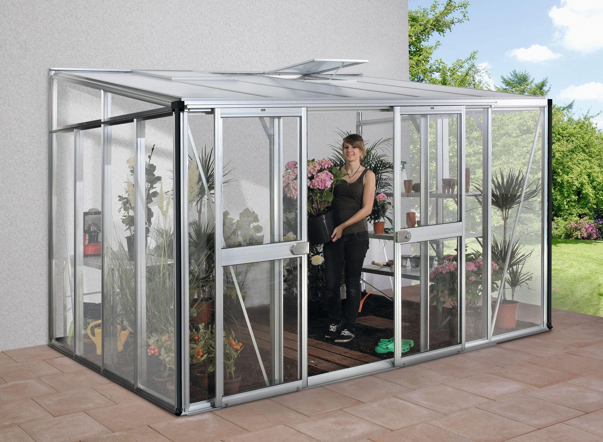 Pavillon-Nachrüstsatz Helena 1 Pavillon-Nachrüstsatz Helena