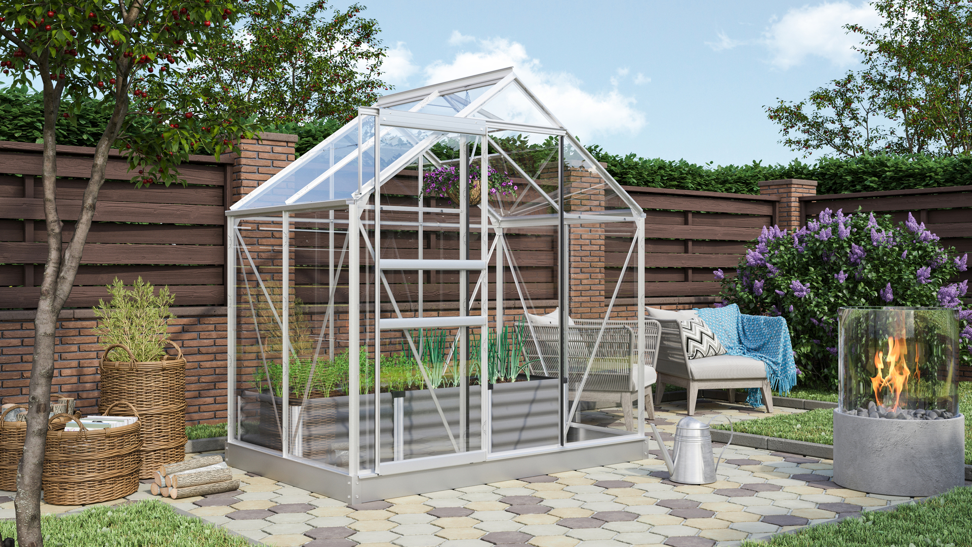 Gewächshaus Venus 2500 1 Gewächshaus Venus 2500