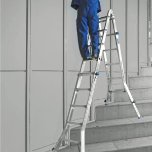 Gelenk-Teleskopleiter Stabilo mit Holmverlängerung