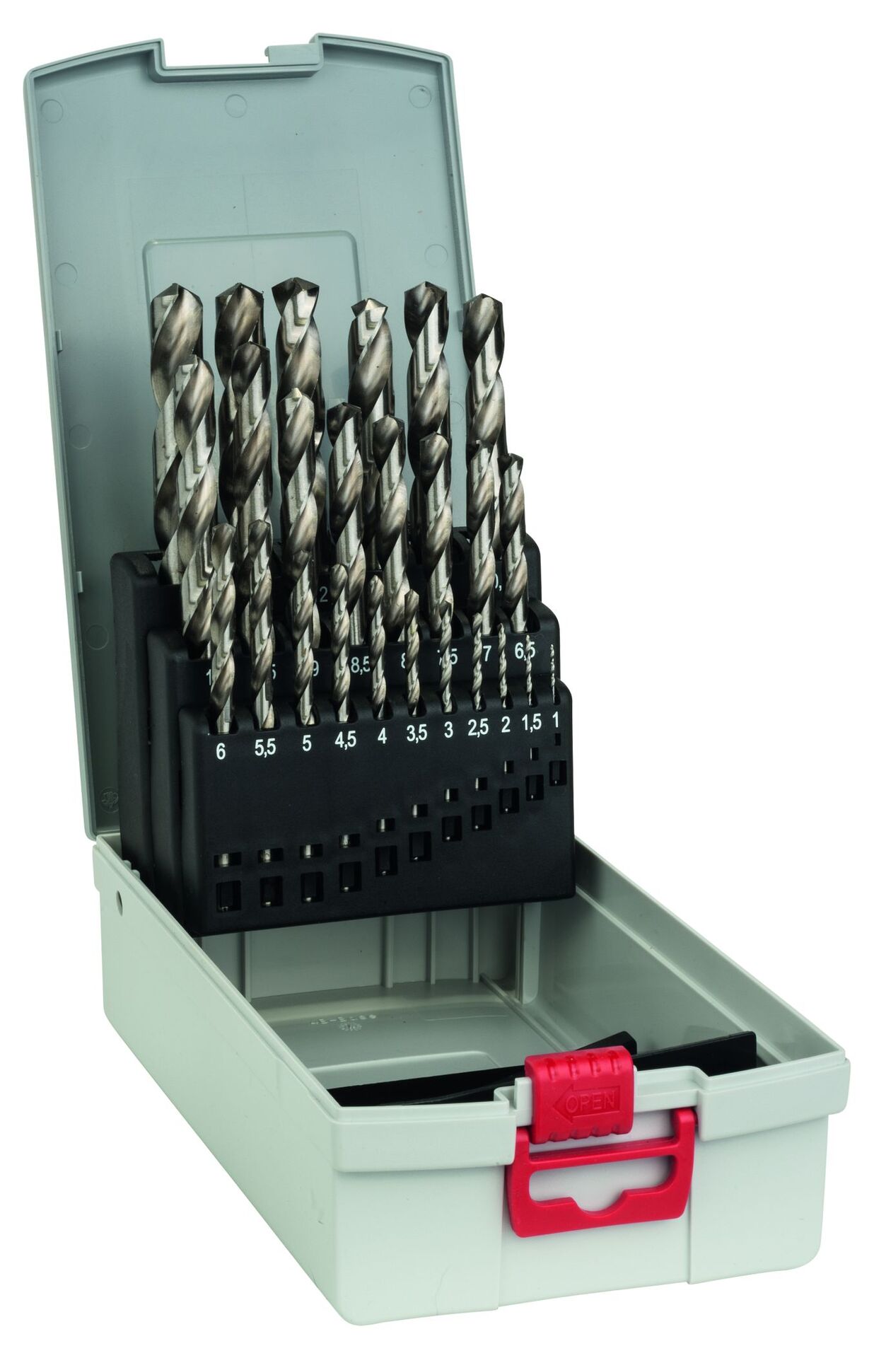 Metallbohrer-Set HSS-G, ProBox, 25-teilig 1 Metallbohrer-Set HSS-G, ProBox, 25-teilig