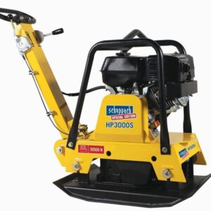 Rüttelplatte HP3000S inkl. Fahrvorrichtung und Gummiplatte - 9PS
