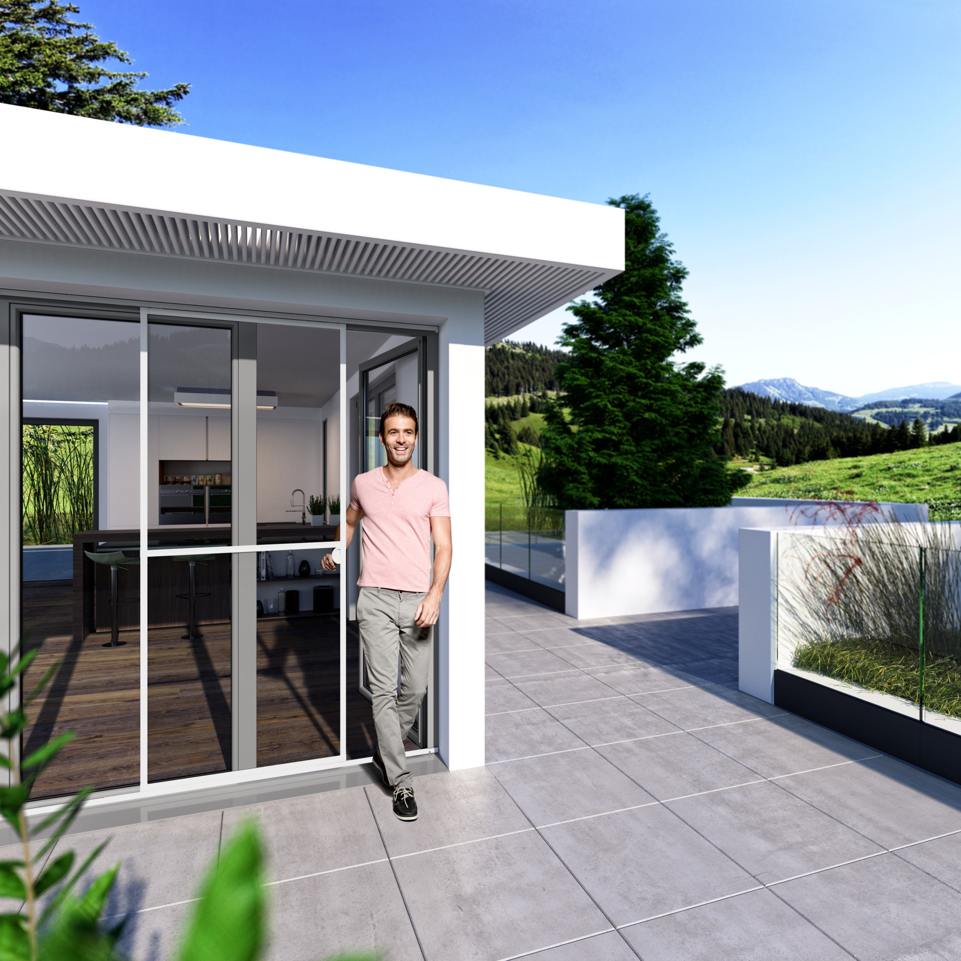 Insektenschutz Expert Schiebetür 1 Insektenschutz Expert Schiebetür