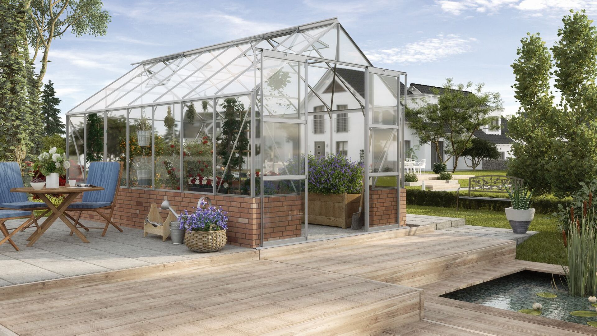 Gewächshaus Cassandra 1 Gewächshaus Cassandra