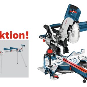 Paneelsäge GCM 8 SJL mit Arbeitstisch GTA 2600 Professional