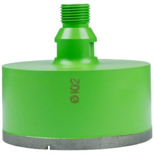 Diamant-Nass-Bohrkronen, R½", Ø 102 mm, Nutzlänge 40 mm