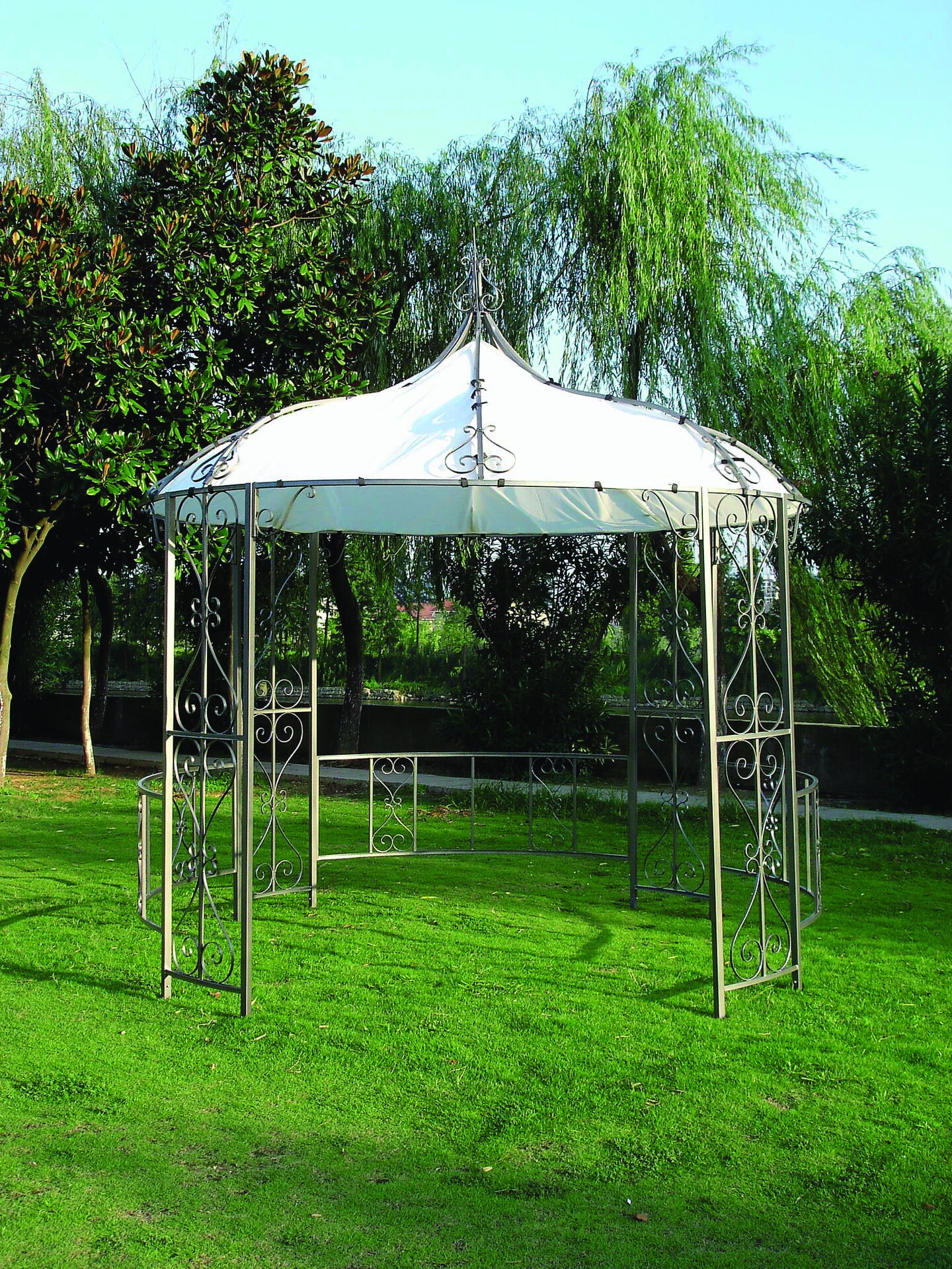 Pavillon BURMA 300cm rund 1 Pavillon BURMA 300cm rund