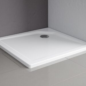 ExpressPlus Duschwanne Quadrat extra-flach, alpinweiß