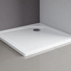ExpressPlus Duschwanne Quadrat extra-flach, alpinweiß