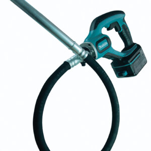 DVR450RTE Akku Betonverdichter 18 V / 5,0 Ah mit 2 Akkus und Ladegerät im MAKPAC