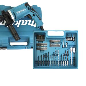 HP1631KX3 Schlagbohrmaschine im Koffer, 710 W inklusive 74teiliges Zubehör