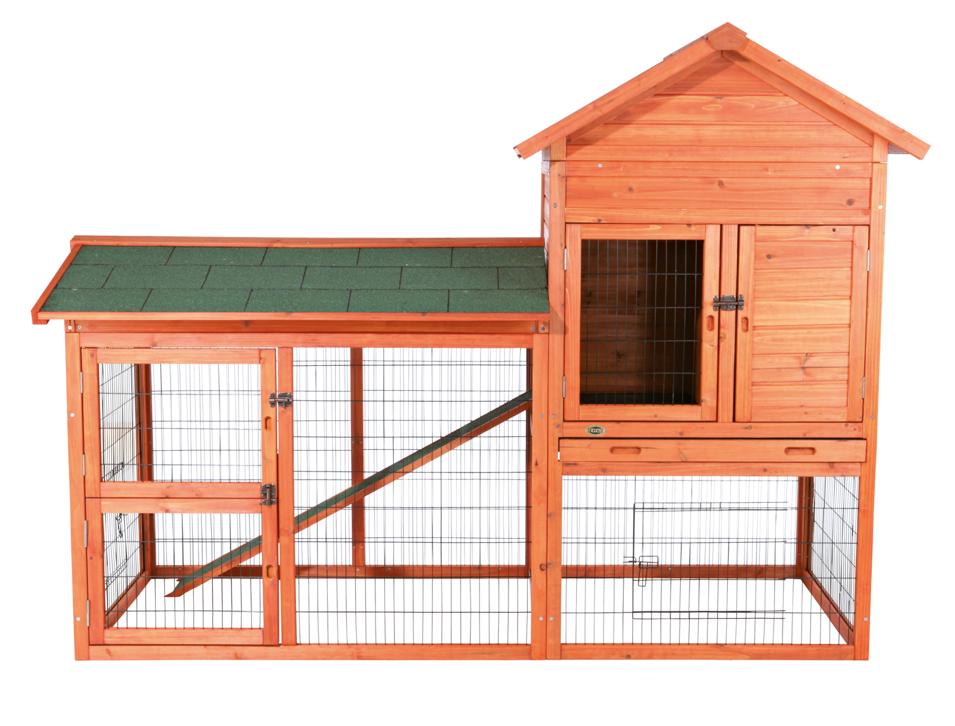 Kleintierstall mit Freilaufgehege 1 Kleintierstall mit Freilaufgehege