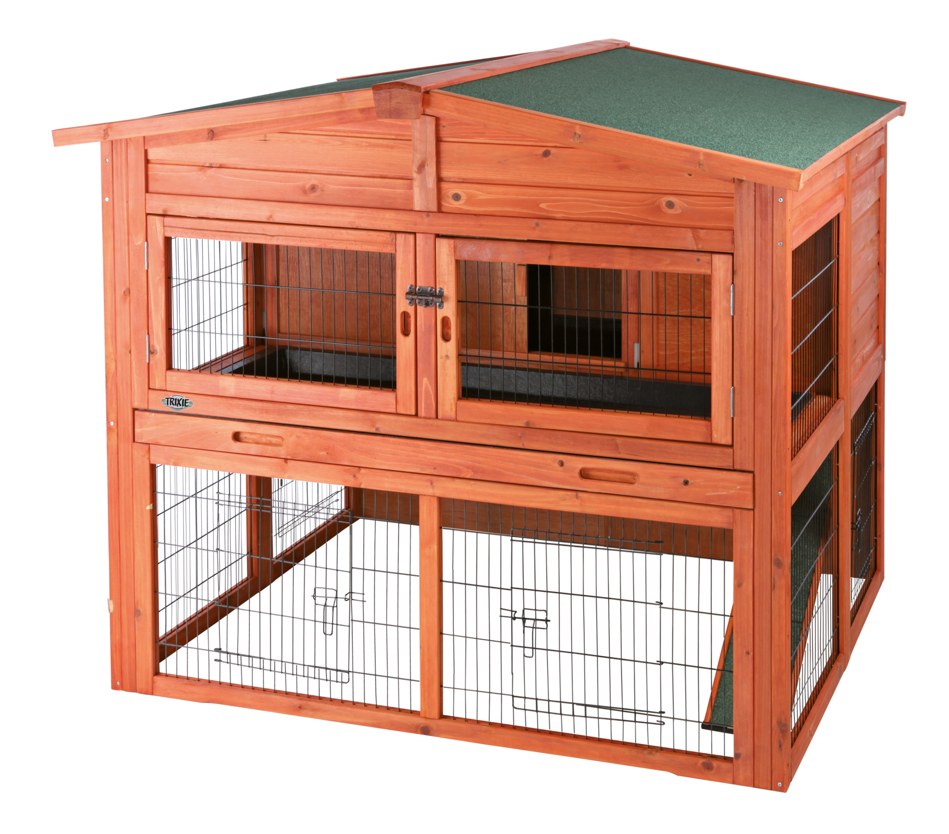 Kleintierstall XL mit Freilaufgehege 1 Kleintierstall XL mit Freilaufgehege