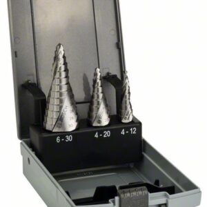 3tlg  Stufenbohrer HSS-Set