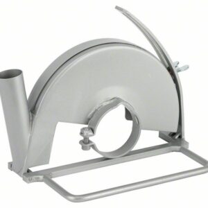 Führungsschlitten mit Absaughaube zum Trennen