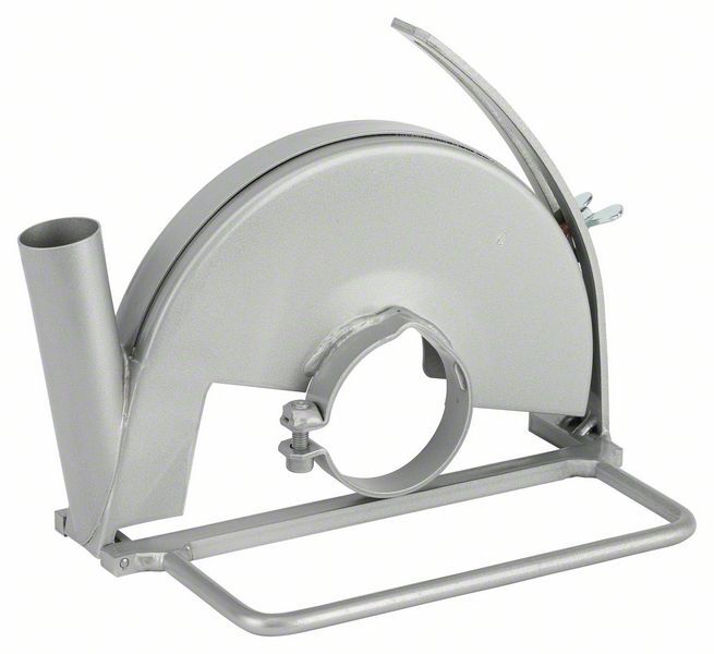 Führungsschlitten mit Absaughaube zum Trennen 1 Führungsschlitten mit Absaughaube zum Trennen