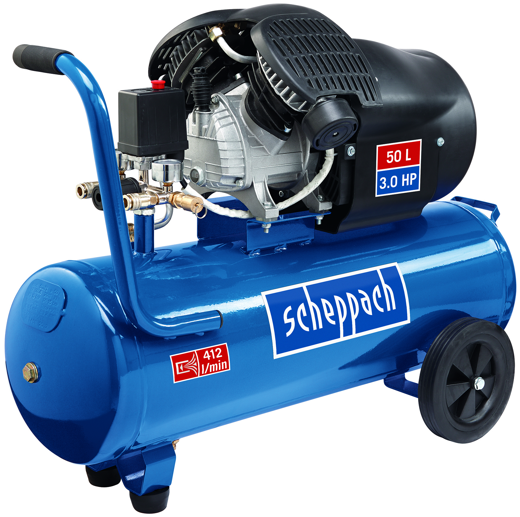 Kompressor HC53DC - 230V 50Hz 2200W - 50L 1 Kompressor HC53DC - 230V 50Hz 2200W - 50L