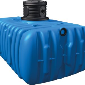 FLAT M Flachtank, blau Haus-Premium, begehbar