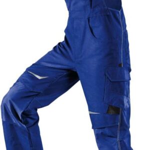 Latzhose Pulsschlag kornblau-schwarz