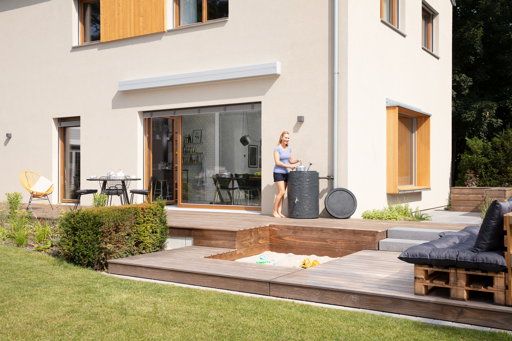 Muro Regenspeicher, graphite grey 1 Muro Regenspeicher, graphite grey