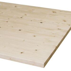 Tischplatte, Fichte, eckig