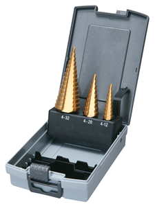 Stufenbohrer-Set D-46573 HSS