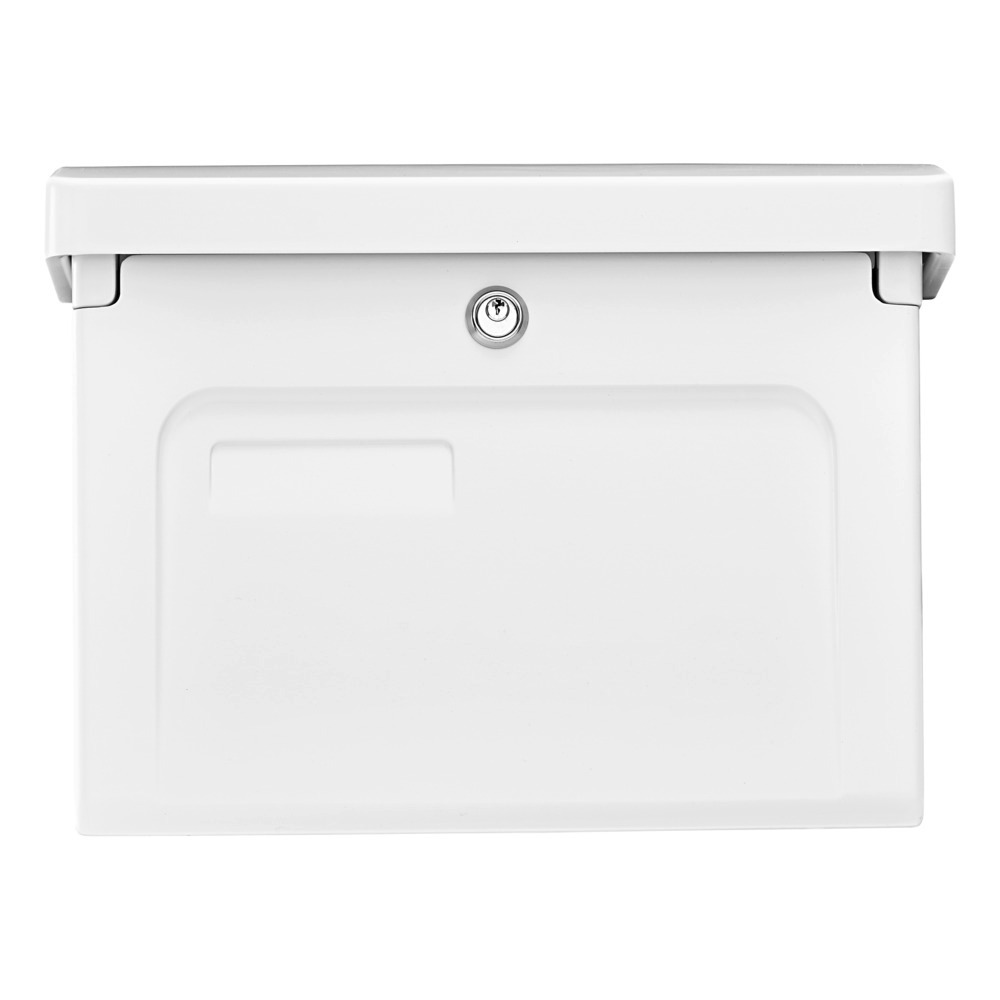 Kunststoff-Briefkasten Fehmarn 3888 W 1 Kunststoff-Briefkasten Fehmarn 3888 W