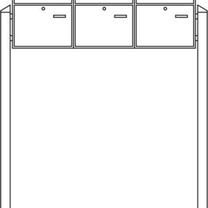 Standanlage Dach Terzo H14-115 W