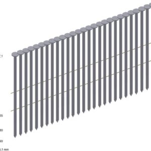 Coilnägel, 4500 Stk. CNW28/80BKRI Prebena