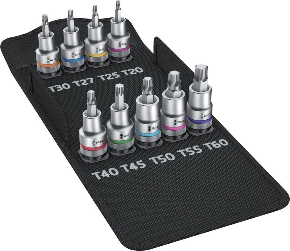 Schraubendrehereinsatz- Satz mit Haltefunktion 1/2" TX-HF20-60x 1 Schraubendrehereinsatz- Satz mit Haltefunktion 1/2" TX-HF20-60x