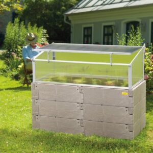 Hochbeet Timber 3er Set inkl. Frühbeet