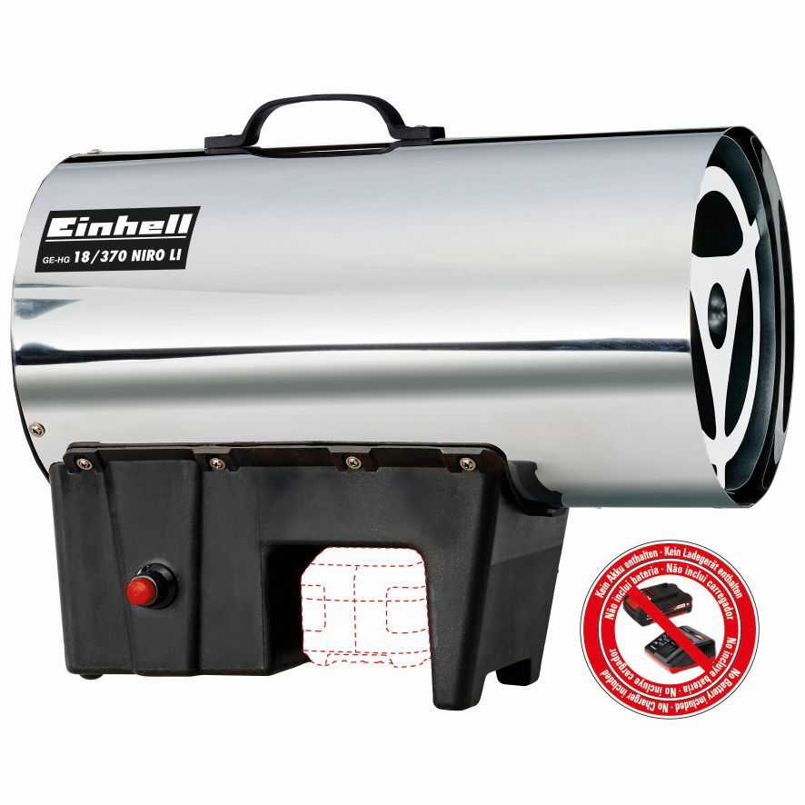 Akku-Heißluftgenerator GE-HG 18-370 Niro Li-Solo D-AT 1 Akku-Heißluftgenerator GE-HG 18-370 Niro Li-Solo D-AT