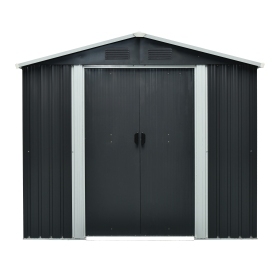 Gerätehaus Düsseldorf II schiefer- creme