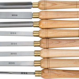 Drechselmesser-Set 8-teilig Holzstar