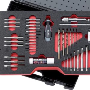 Gewindeschneidwerkzeug- Set HSSE 61-teilig M3-M12EXACT