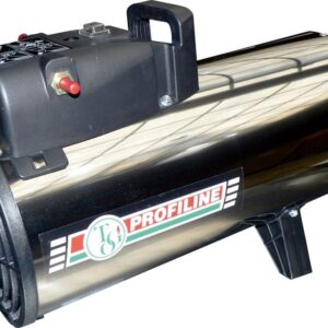 Gas-Heizgebläse 11-18kW regelbar Edelstahl