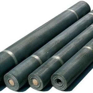 Fenstergewebe 1,00x30m Fiberglas schwarz