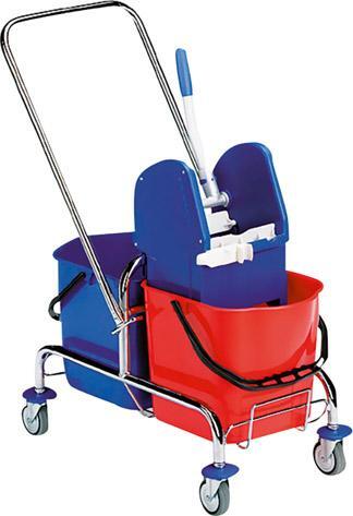 Doppelfahreimer verchromt, 2x25l 1 Doppelfahreimer verchromt, 2x25l