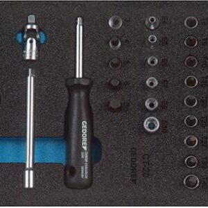 Werkzeugmodul CT1/3 Steckschlüssel-Satz 1/4" GEDORE