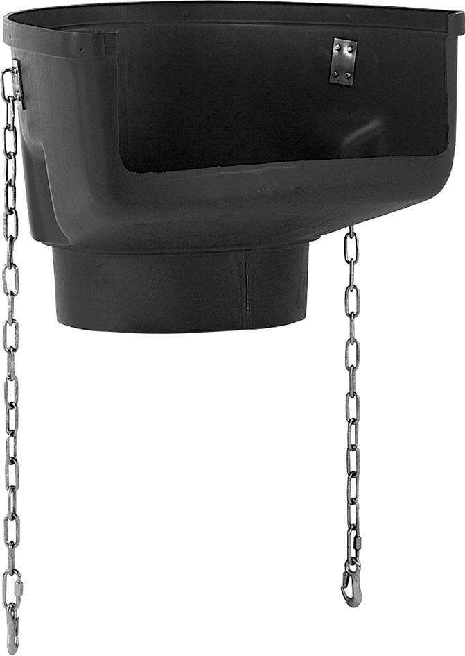 2279303 kunststoff trichter schwarz mit 2 ketten