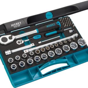 Steckschlüssel-Satz 953HP 1/4" und 1/2" 47-teilig HAZET