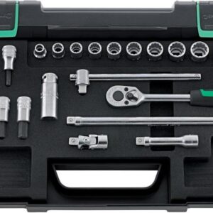 Steckschl.-Grt. 3/8" 24tlg. 45/49/19/5 KN