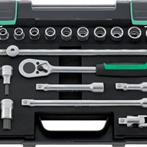 Steckschl.-Grt. 1/2" 31tlg. 50/54/25/6 KN