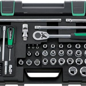 Stecknuss-Satz 1/4" und 1/2" 63-teilig STAHLWILLE