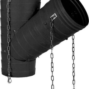 Kunststoffabzweig für Schuttrohr