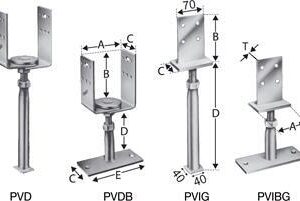 SST Stützenfuß PVDB80G