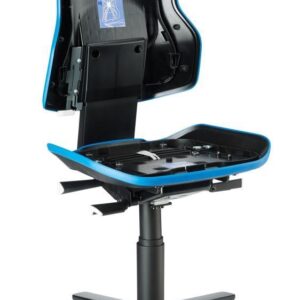 Basisstuhl ESD NEON 2 blau mit Rollen perman