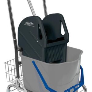 Einfachfahreimer chrom 1x27l m.Presse