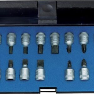 Schraubendrehereinsatz- Satz INS20PM 1/4" 15-teilig GEDORE
