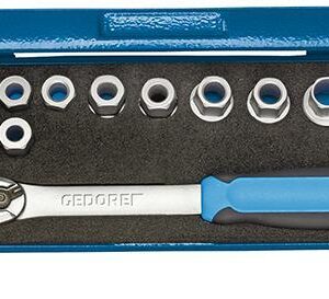 Steckschlüssel-Satz Antrieb 1/2"-sechskant innen 10-24x mm 14-te