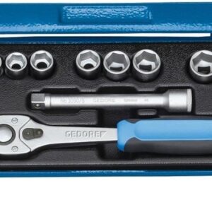 Steckschlüssel-Satz 3/8" 30JMU-10 16-teilig GEDORE